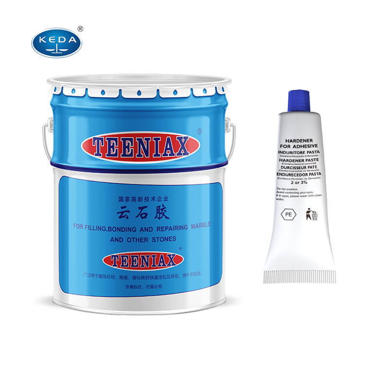 KEDA Teeniax Wholesale Strong Bonding 0.8L 4L 19L Beige White OEM ODM Marble Sealant Adhesive Glue For Wall