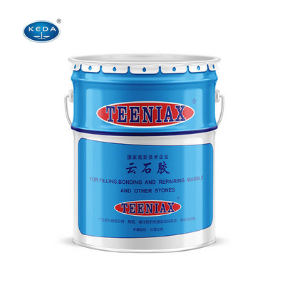 KEDA Manufacturer Teeniax Best Strong Sticking Glue Black Beige White 0.8L 4L 19L Indoor and Outdoor Slab Cream Adhesive