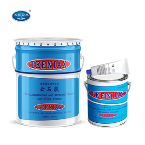 KEDA Teeniax Best Unsaturated Polyester Glue Black Beige White 0.8L 4L 19L Indoor and Outdoor Marble Cream Adhesive