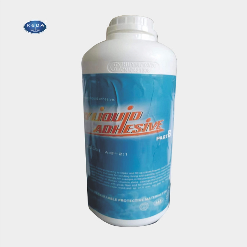 Clear Fast Liquid AB Parts Bonding Wall Tile Fixing Glue 1L Stone Sealing Agent Marble Stone Adhesive