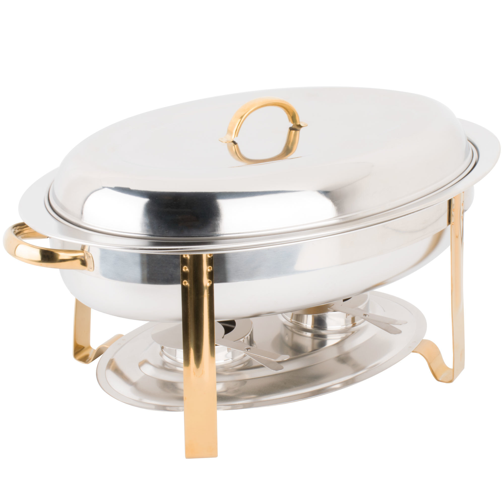 Good quality stainless steel gold chafing dish for hotel