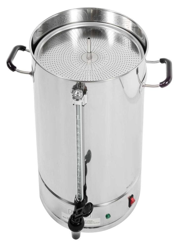 Deluxe Electric 10-35L stainless steel induction coffee percolator