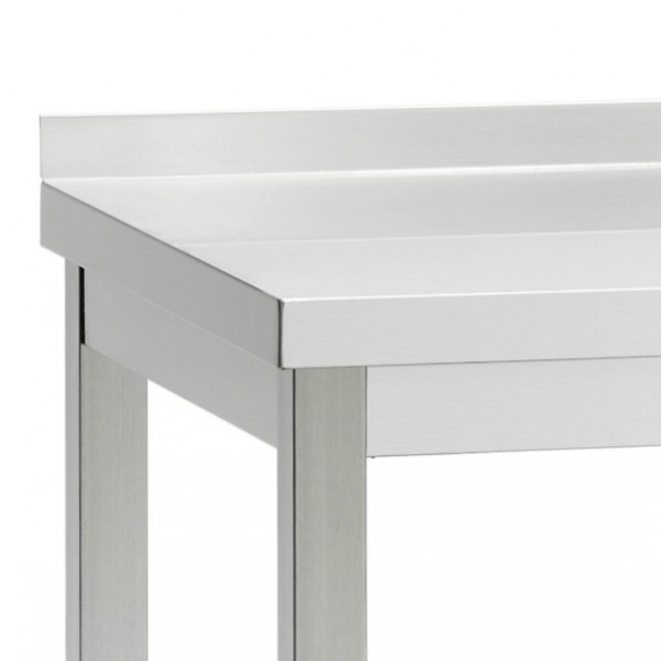 restaurant stainless steel folding work table for kitchen