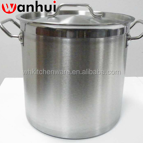 NSF Listing Large Capacity Heavy Duty Stainless Steel 100 liter cooking pots for restaurant