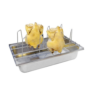 Stainless Steel roast chicken grill rack, french fry basket and commercial rotating bakery ovens