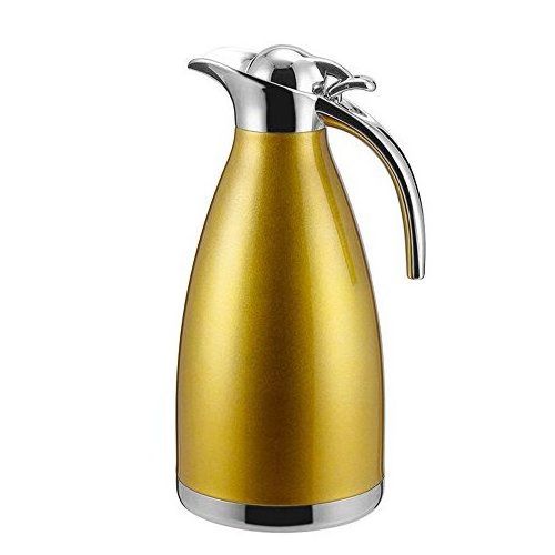 2.0L Hotel double wall vacuum flask coffee pot stainless steel thermos water bottle