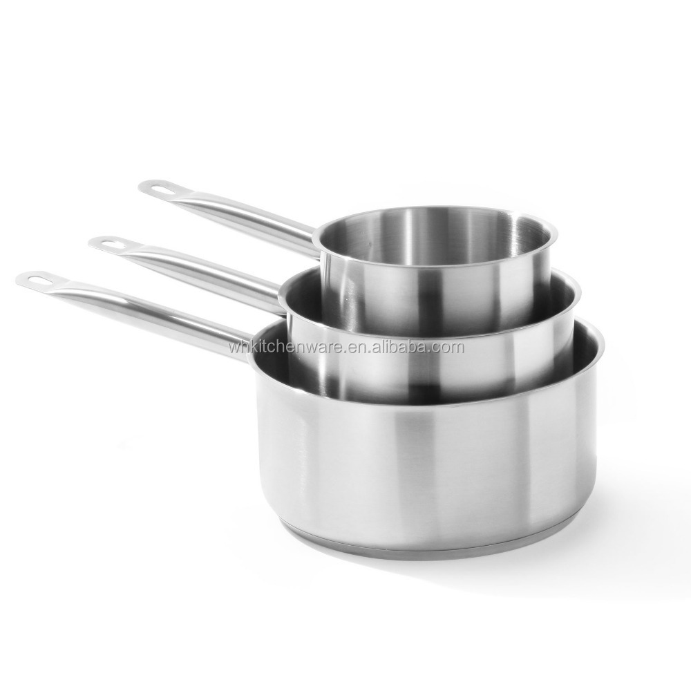 Induction 1.0-8Litre NSF listed Stainless Steel Saucepan for restaurant