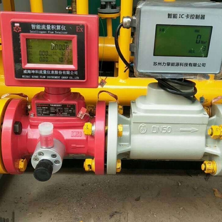 High Precision wireless remote transmission spare parts type digital lwq gas turbine flow meter