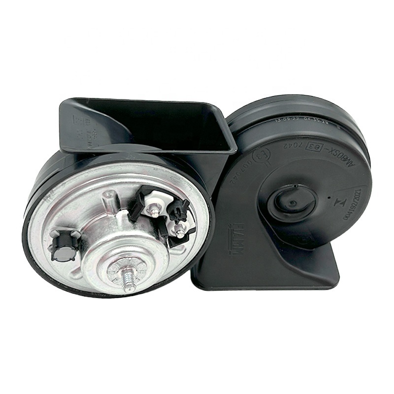 2570006 Snail Black car horn Super loud for Pajero