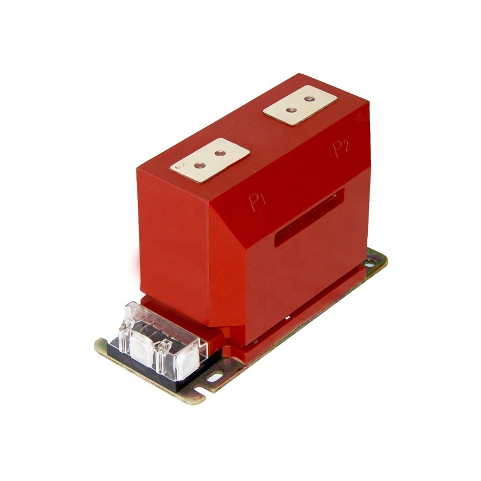 10KV Transformer Small Size Red Epoxy Resin Single Phase 5-1000A 0.5 0.5S 0.2S 10P20 Indoor Used Current Transformer