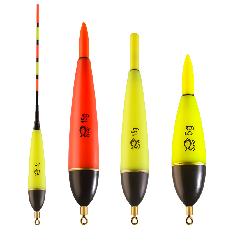 2022 New Low Cost 5g 10g 15g EVA Foam Glowing Bobbers Fishing Floats Buoys Electronic Plastic Luminous With Light