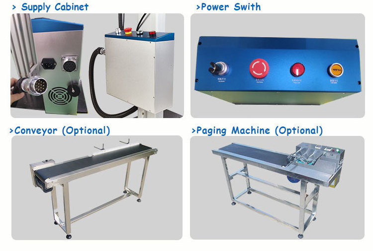 CO2 laser mobile marking PET plastic date batch number machine