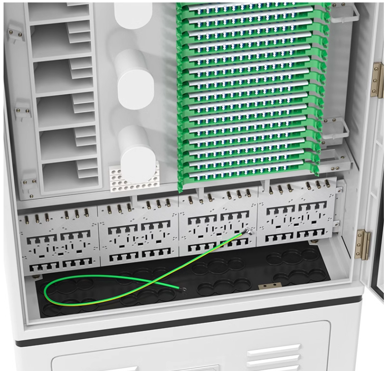 Pre-Connectorized FTTH Optical Terminal Box 2-288 Core Fiber Distribution LC Connector PLC Splitter Wifi Compatible Fiber Optic