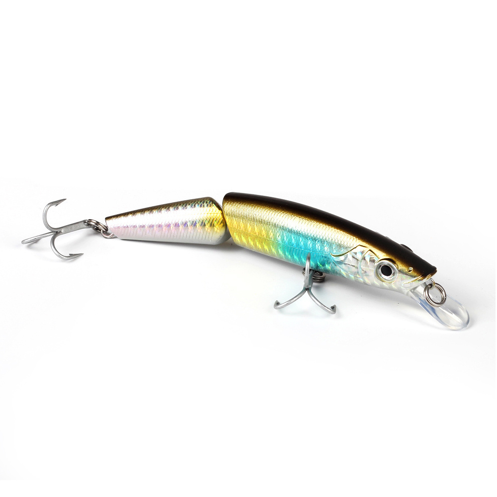 ABS plastic hard lure 120mm 22g minnow hard bait two sections minnow fishing lure artificial baits