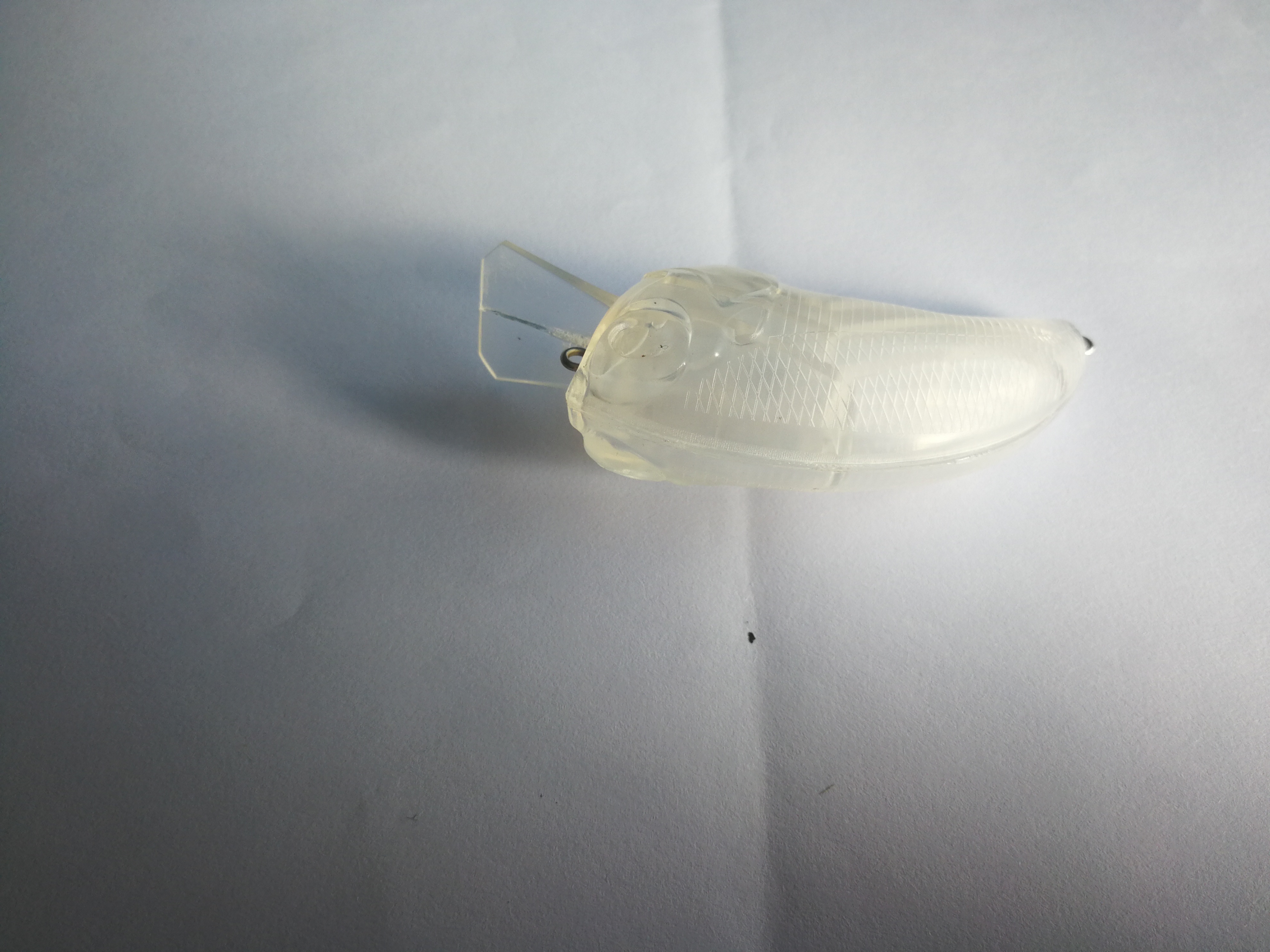 Unpainted lure SONIC MONSTER Crankbait Wobbler Square Bill Lure Blank Wobbler Floating 1.0m ABS Material 80mm 19g H137