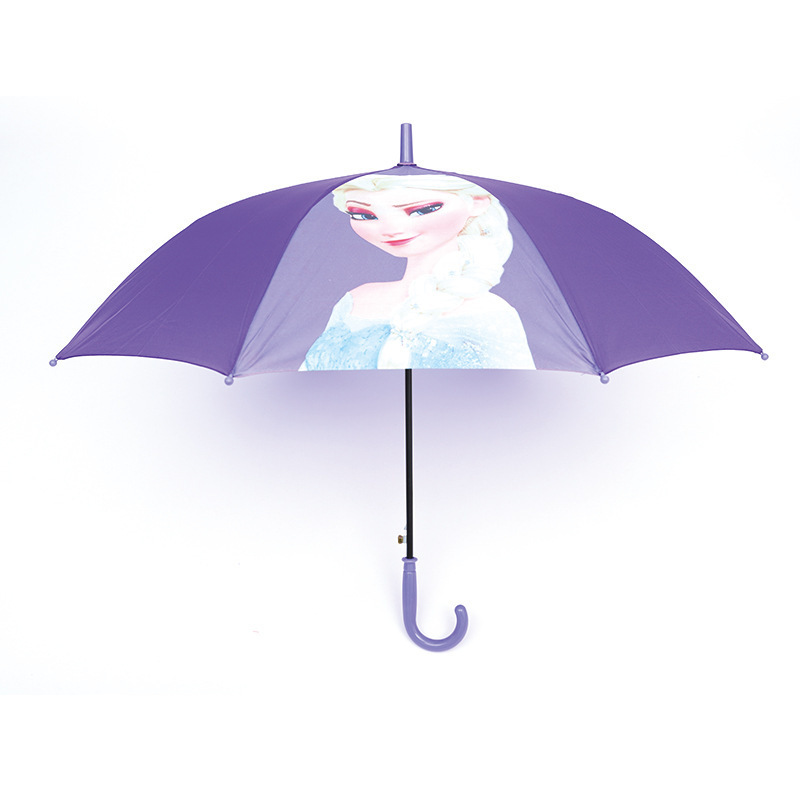 New Cartoon Rain Straight Boy Kid Child Umbrella Plastic Metal Frame Unicorn Umbrella Umbrella Supplier for Sale Novelty