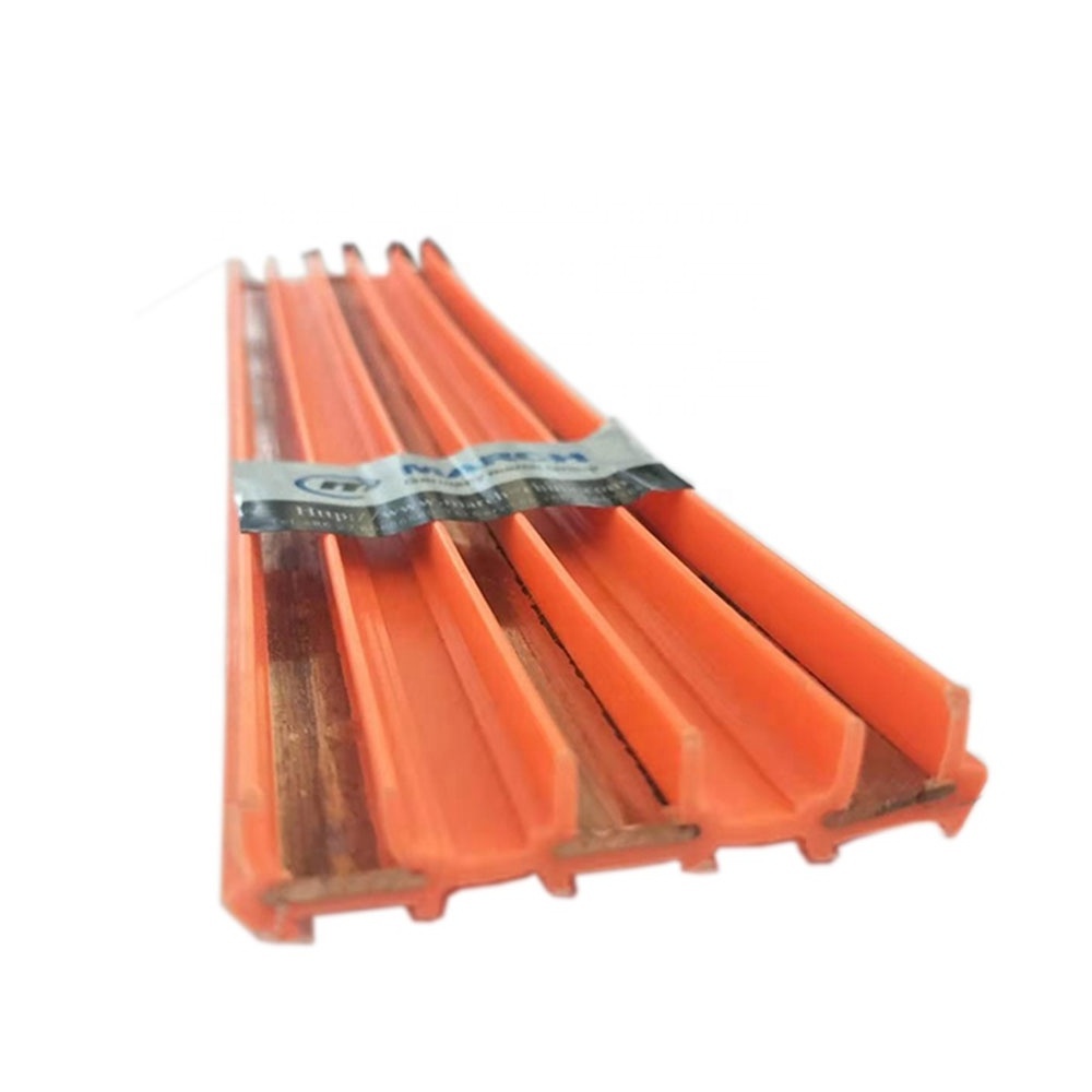 Electric March  4 pole 35A-140A NO seam conductor bar series for crane