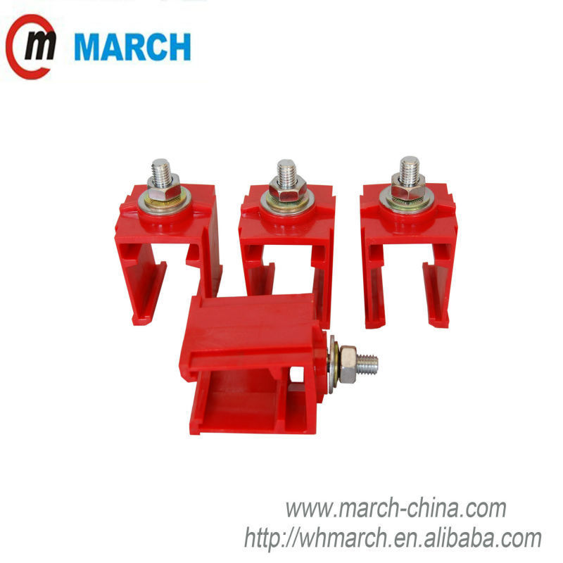 MARCH 1 pole hanger clamp for MCCBIII conductor bus bar cam clamp