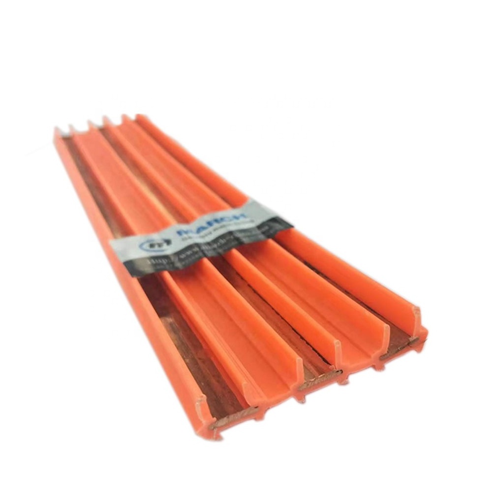 Electric March  4 pole 35A-140A NO seam conductor bar series for crane