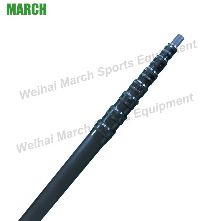 15m 1k spergun rectangular carbon fiber kevlar telescopic tube 100mm od carbon fiber piping