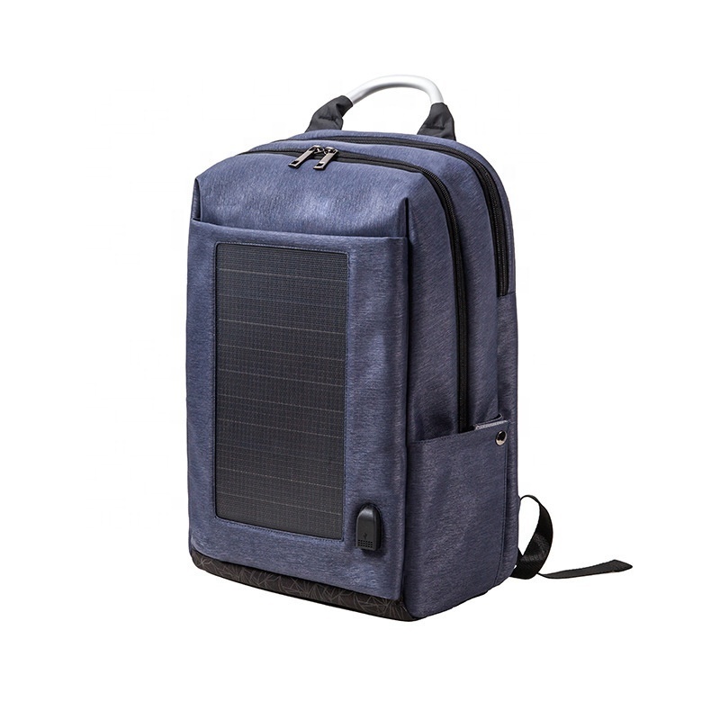 Smart outdoor multifunctional solar power backpack casual sports backpacks solar power backpack