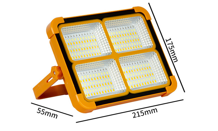 Wholesale Outdoor Solar Spotlight Ip65 100W 200W Floodlights For Garage House Yard