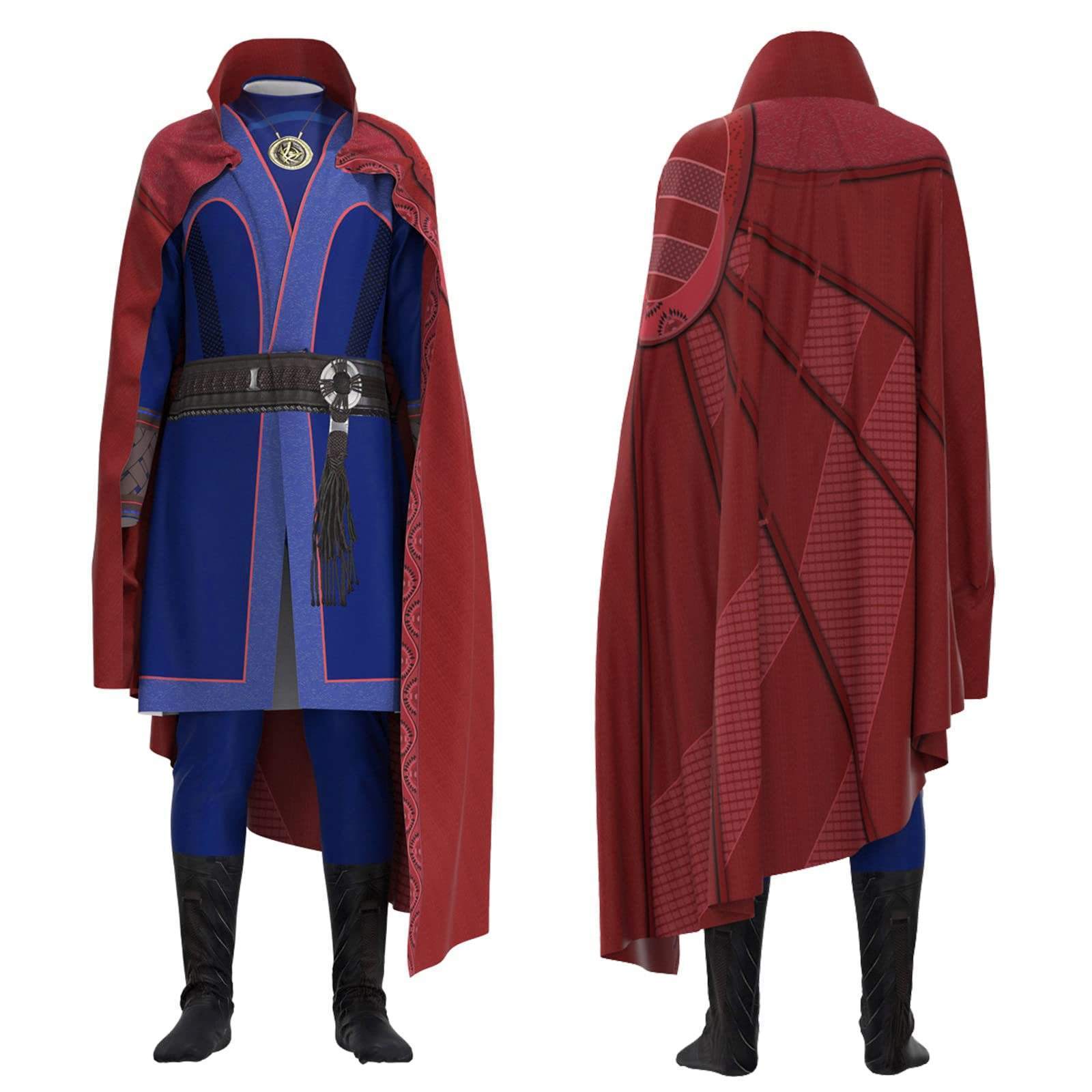 Carnival Costume Factory manufacture Halloween Costumes Superhero Doctor Strange Stephen Cosplay Costumes for Men