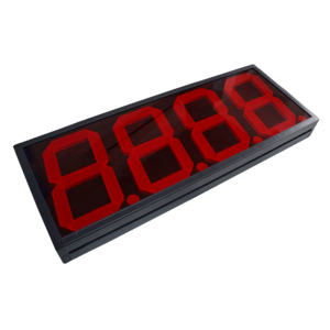 8-inch big led counter display for factories digital counter mountable 7 segment 4 digit led  display