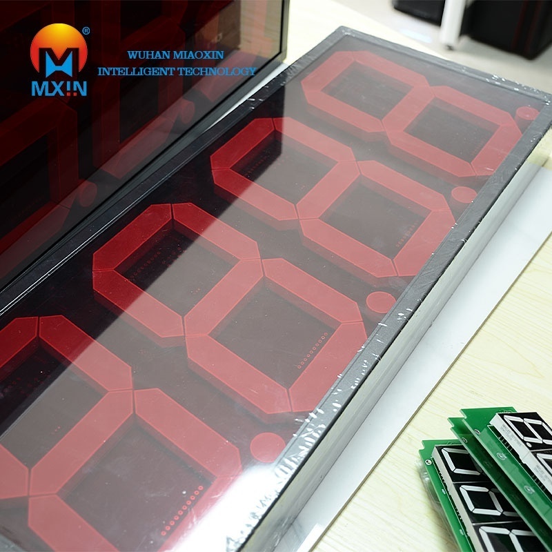 8-inch big led counter display for factories digital counter mountable 7 segment 4 digit led  display