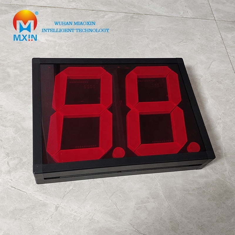 8-inch big led counter display for factories digital counter mountable 7 segment 4 digit led  display