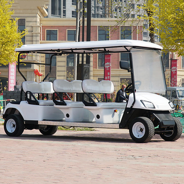 WeiHeng wholesale Electric Car GOLF CAR cart Buggy 6 Seater 60v Lithium Battery Golf energy vehicle