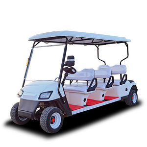 WeiHeng wholesale Electric Car GOLF CAR cart Buggy 6 Seater 60v Lithium Battery Golf energy vehicle