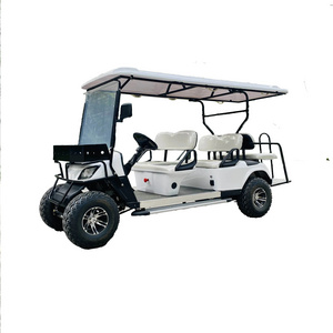 WeiHeng wholesaleChina 6 Seater Golf Cart Wholesale 48v5kw New Electric 4 Wheel 6 Seater