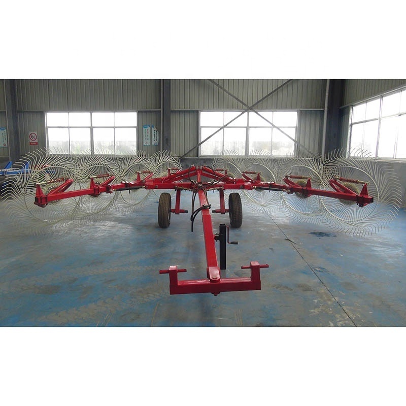 PTO Driven 3-point Finger Wheel Hay Rake