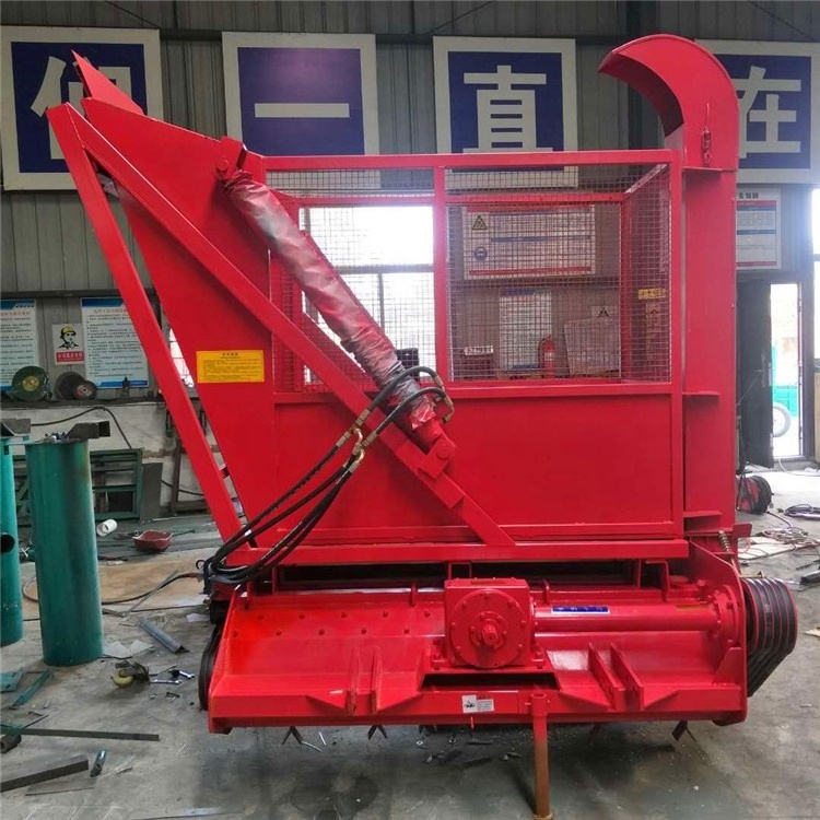 Single Row Forage Harvesting Machine Mini Silage Chopper Harvester for Sale