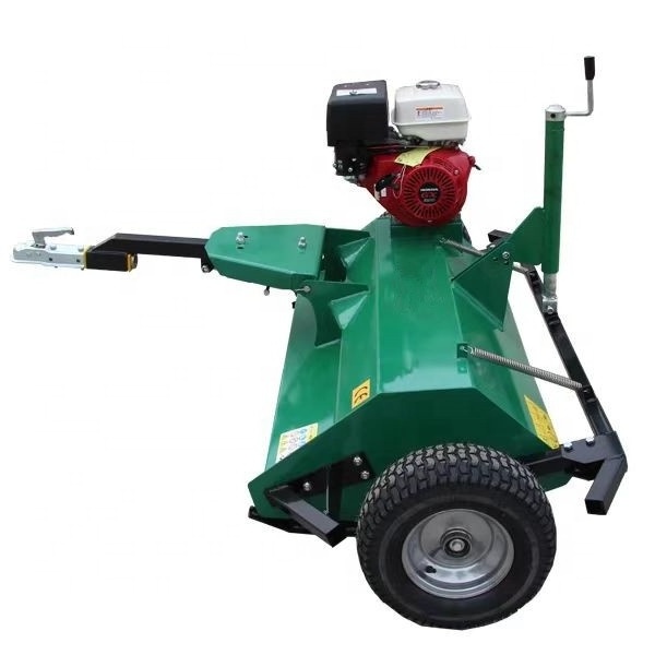 15HP Gasoline Grass Mower Tractor Tow Behind ATV Flail Mower