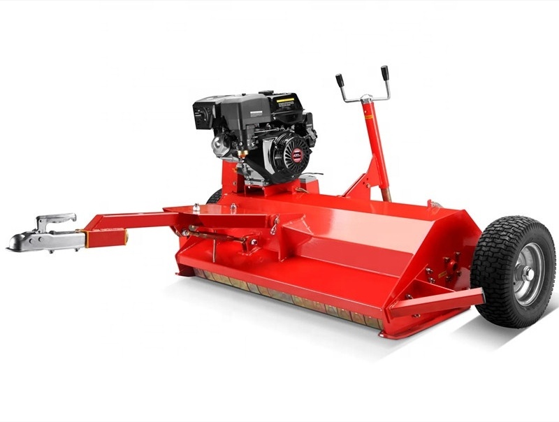 15HP Gasoline Grass Mower Tractor Tow Behind ATV Flail Mower