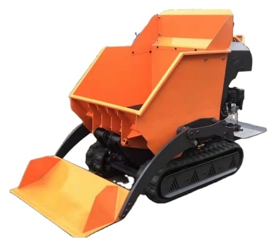 Small Dumper with Tracks Mini Tracked Dumper Trasporter Home Garden Use for Sale