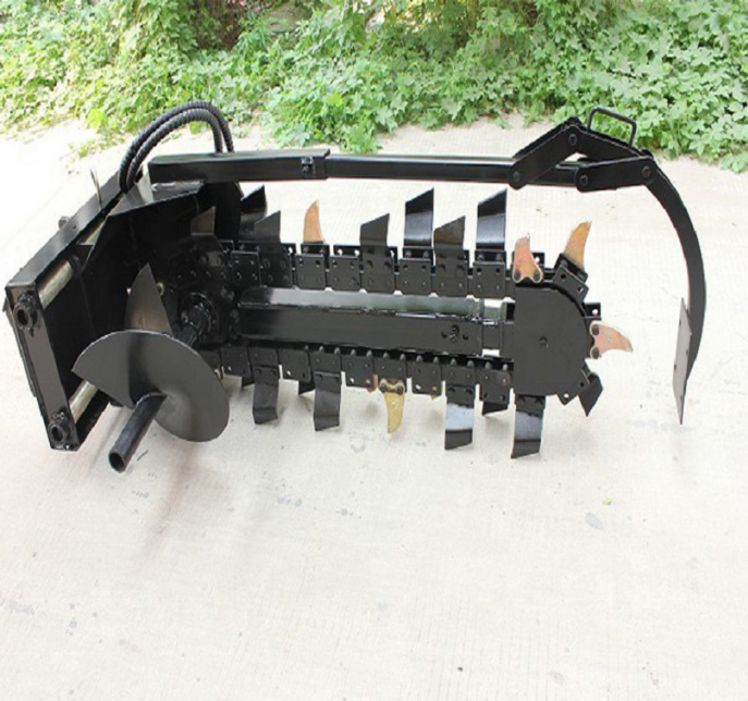 Tractor Mounted 3 point Hitch Chain Trencher for Sale