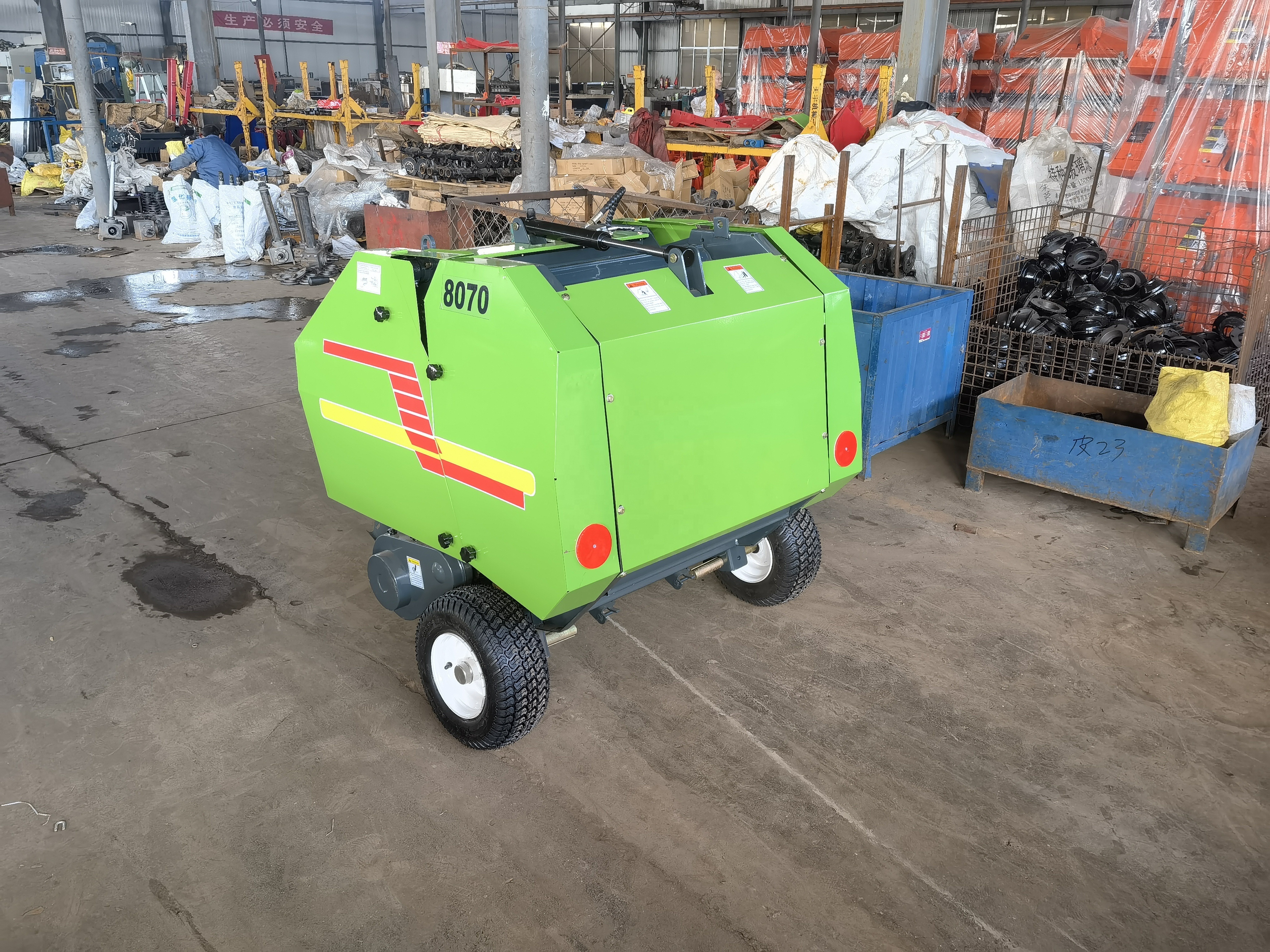 High Quality Mini Round Hay Baler Pine Straw Baler for Sale