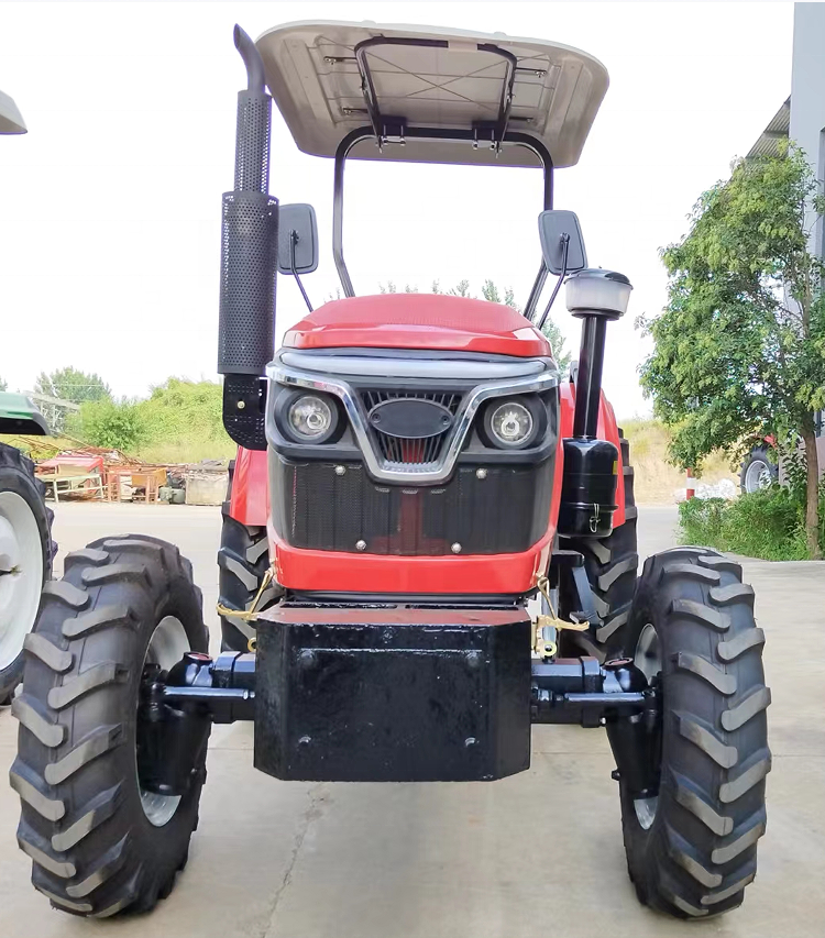 Four Wheel Mini Farm Tractor Machine 60HP Tractor for Farming