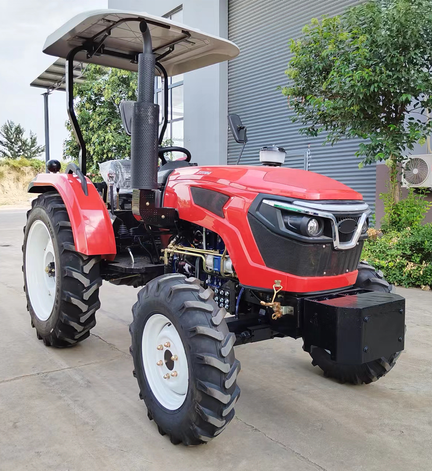 Four Wheel Mini Farm Tractor Machine 60HP Tractor for Farming