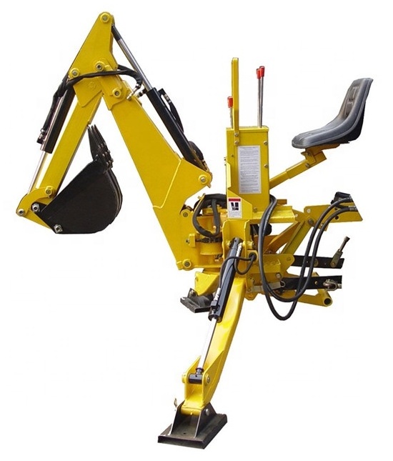 30HP Tractor Towable Backhoe 3 Point Hitch Small Backhoe Attachment