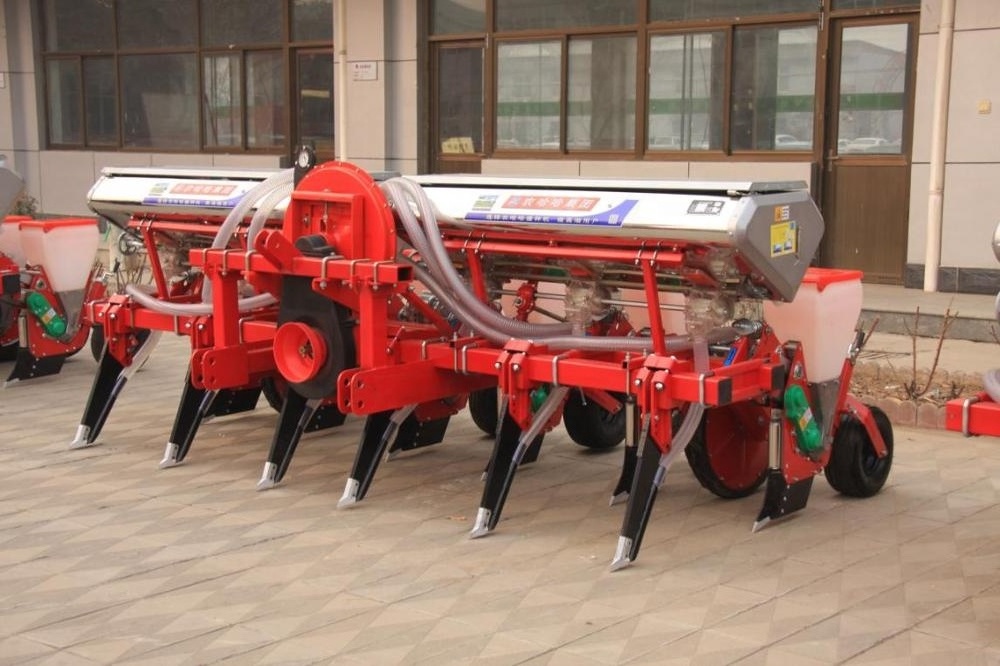 6 Rows Pneumatic Seed Drill Corn Seeder Planter Machine for Tractor