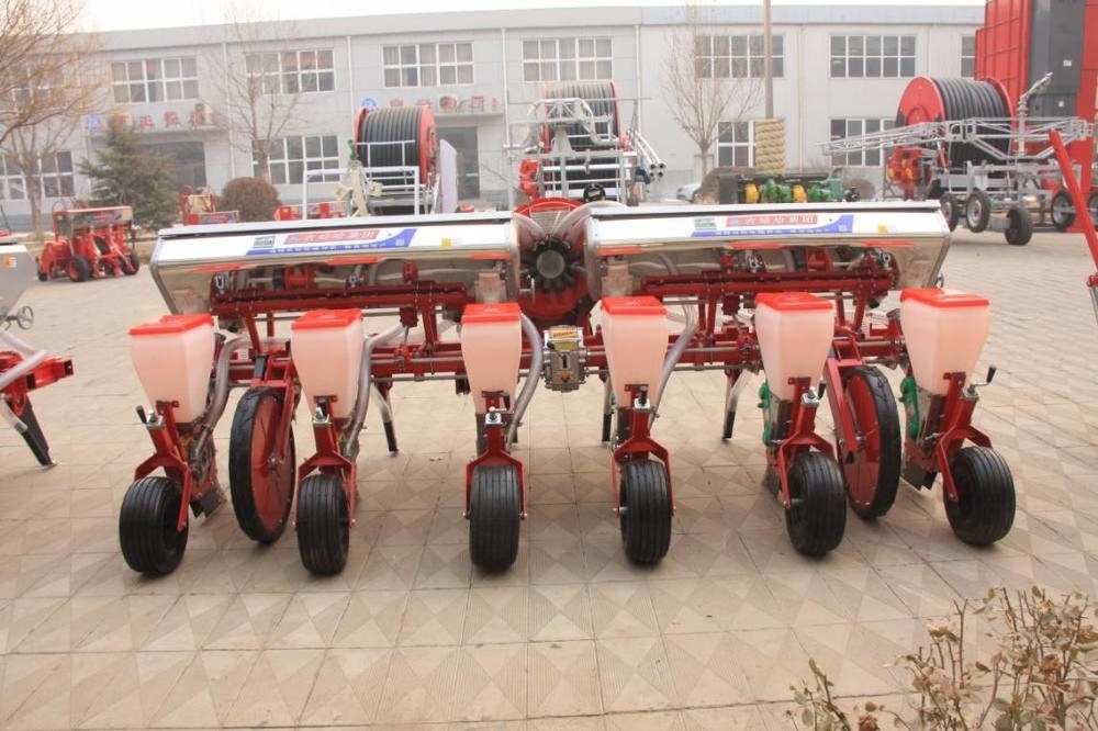 6 Rows Pneumatic Seed Drill Corn Seeder Planter Machine for Tractor