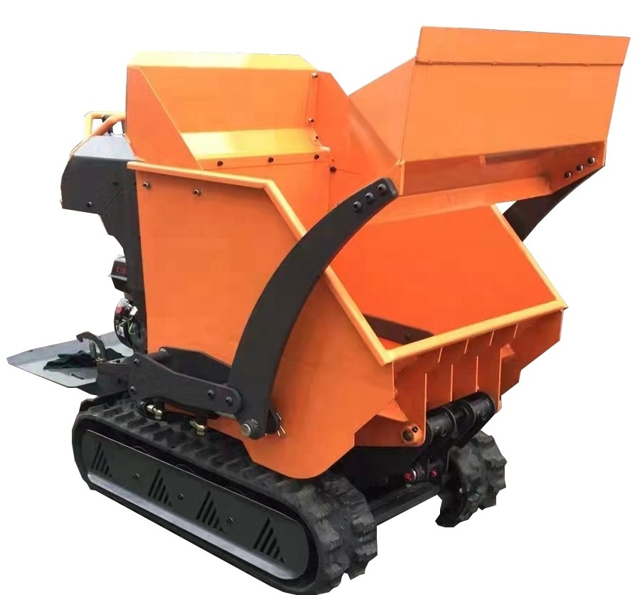 Small Dumper with Tracks Mini Tracked Dumper Trasporter Home Garden Use for Sale