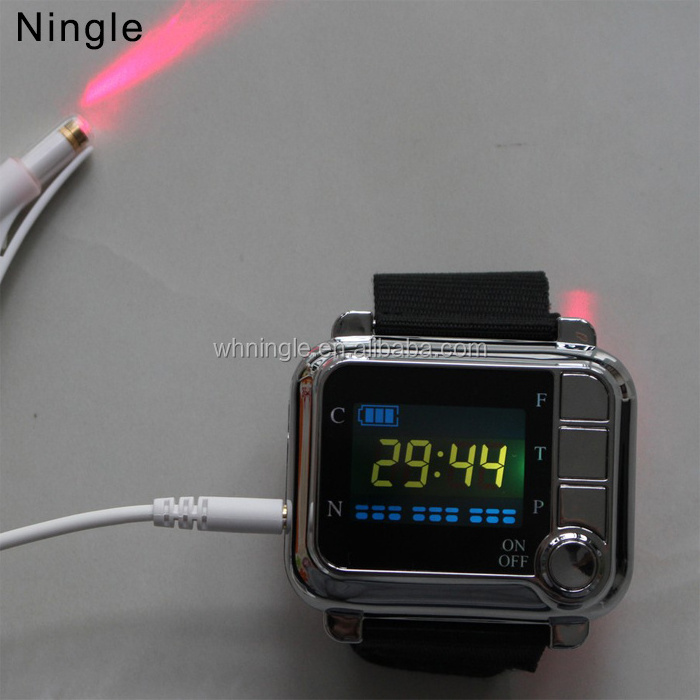 home medical equipment digital blood glucose monitor laser watch for hypertension and diabetes