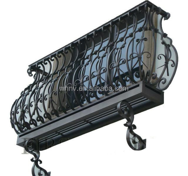 High Quality Antique Wrought Iron Balcony Railings Terrace railing Designs