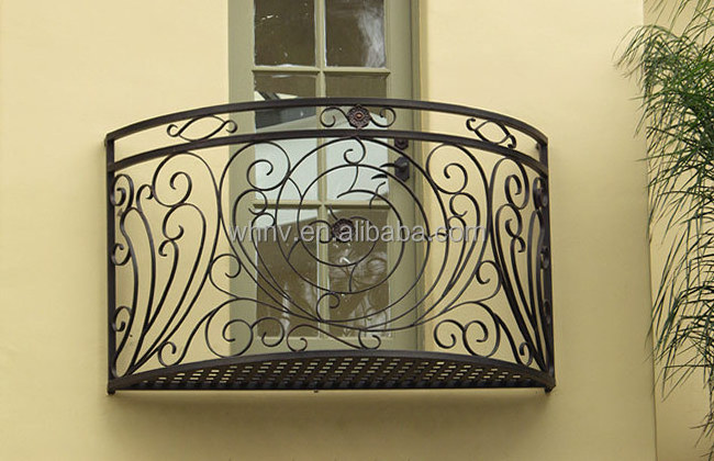 High Quality Antique Wrought Iron Balcony Railings Terrace railing Designs