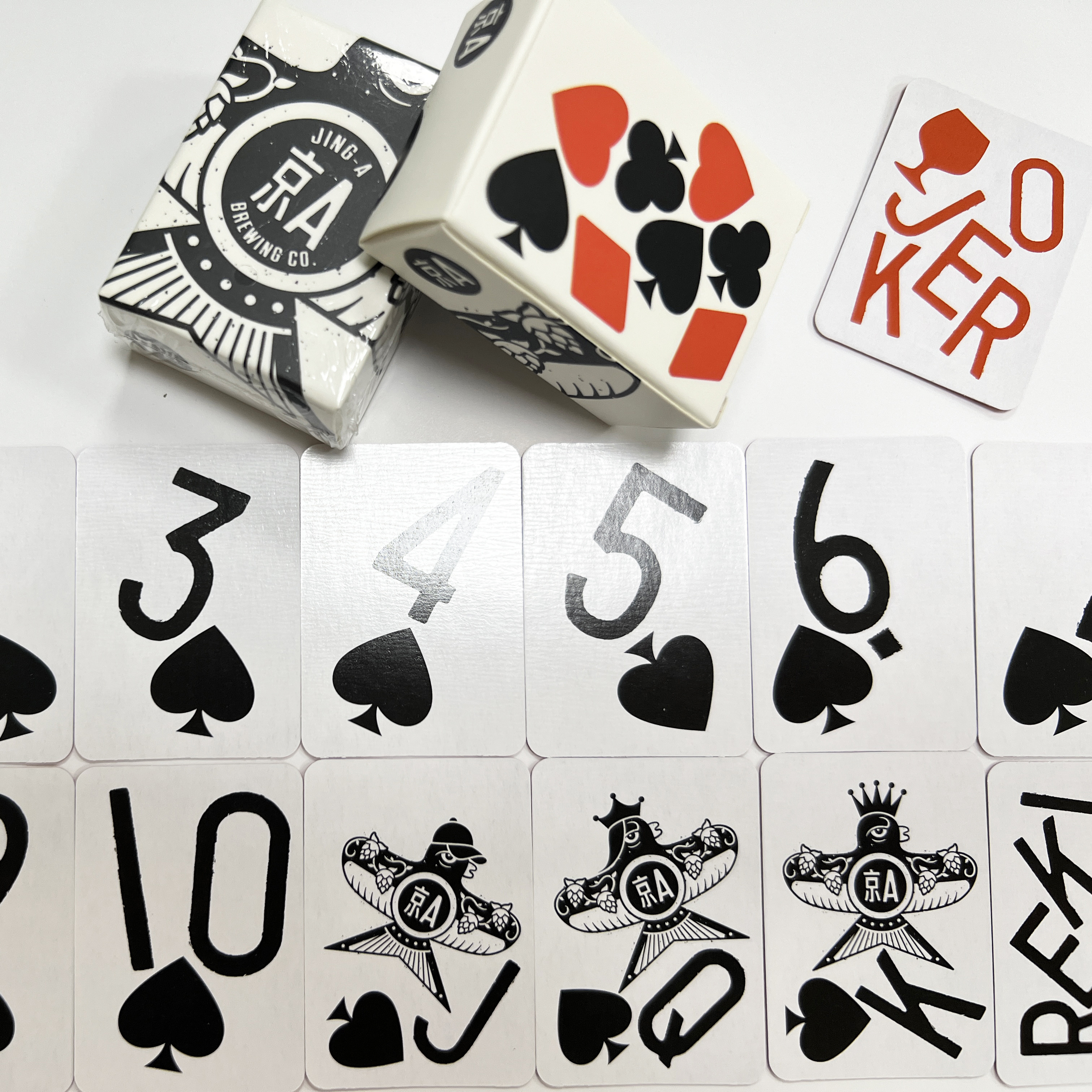 Custom Cute Miniature Poker Playing Cards Front and Back Glossy Coating Adorable Mini Paper Playing Cards Sets with Tuck Box